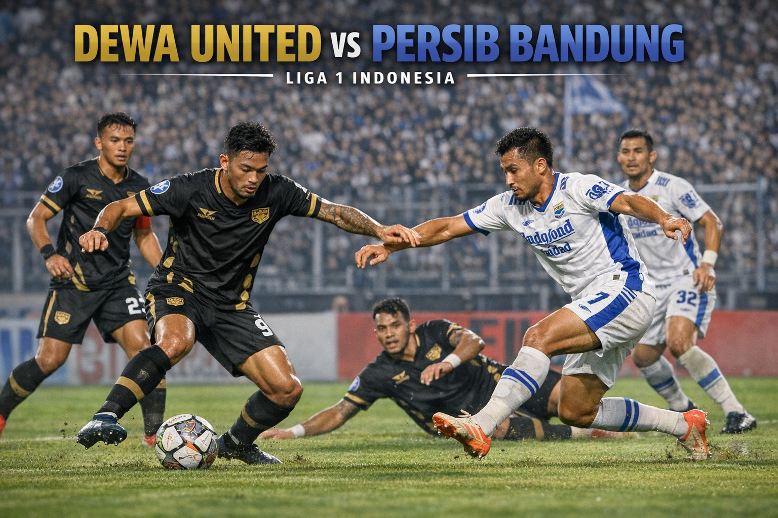 Jalalive Siarkan Dewa United vs Persib Bandung Liga 1 Indonesia Malam Ini Pukul 19.00 WIB dengan Laga Seru Penuh Gengsi