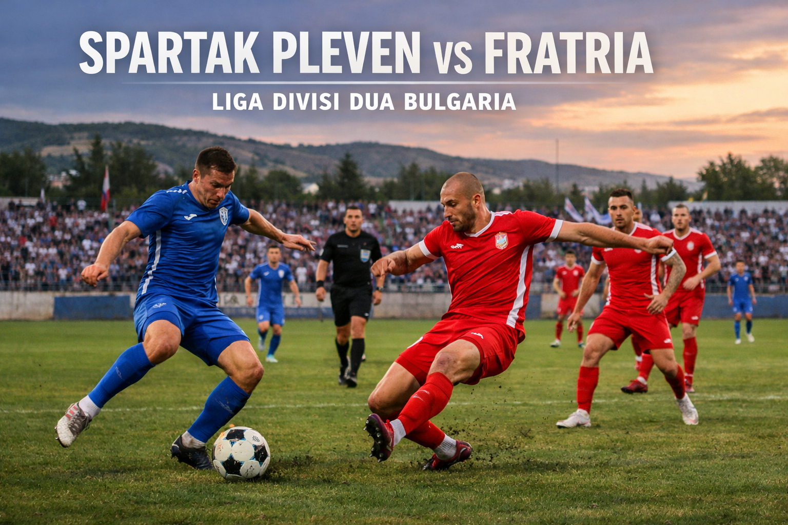 Jalalive Siarkan Spartak Pleven vs Fratria Liga Divisi Dua Bulgaria Malam Ini Pukul 21.00 WIB dengan Akses Streaming Gratis – Nikmati Pertandingan Seru Malam Ini Secara Live