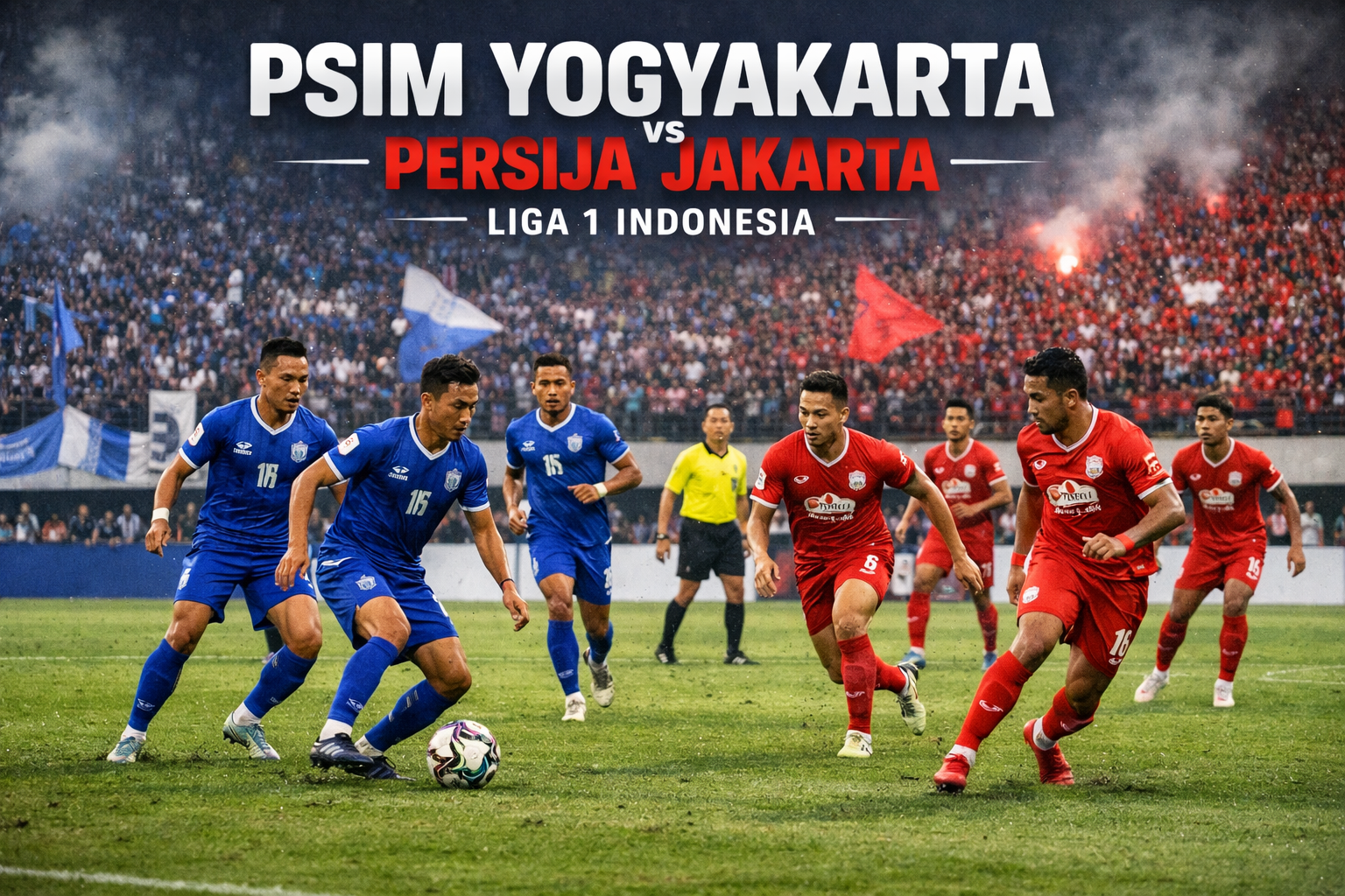 PSIM Yogyakarta vs Persija Jakarta Liga 1 Indonesia Sore Ini Pukul 15.30 WIB Jalalive Sajikan Duel Panas Penuh Gengsi