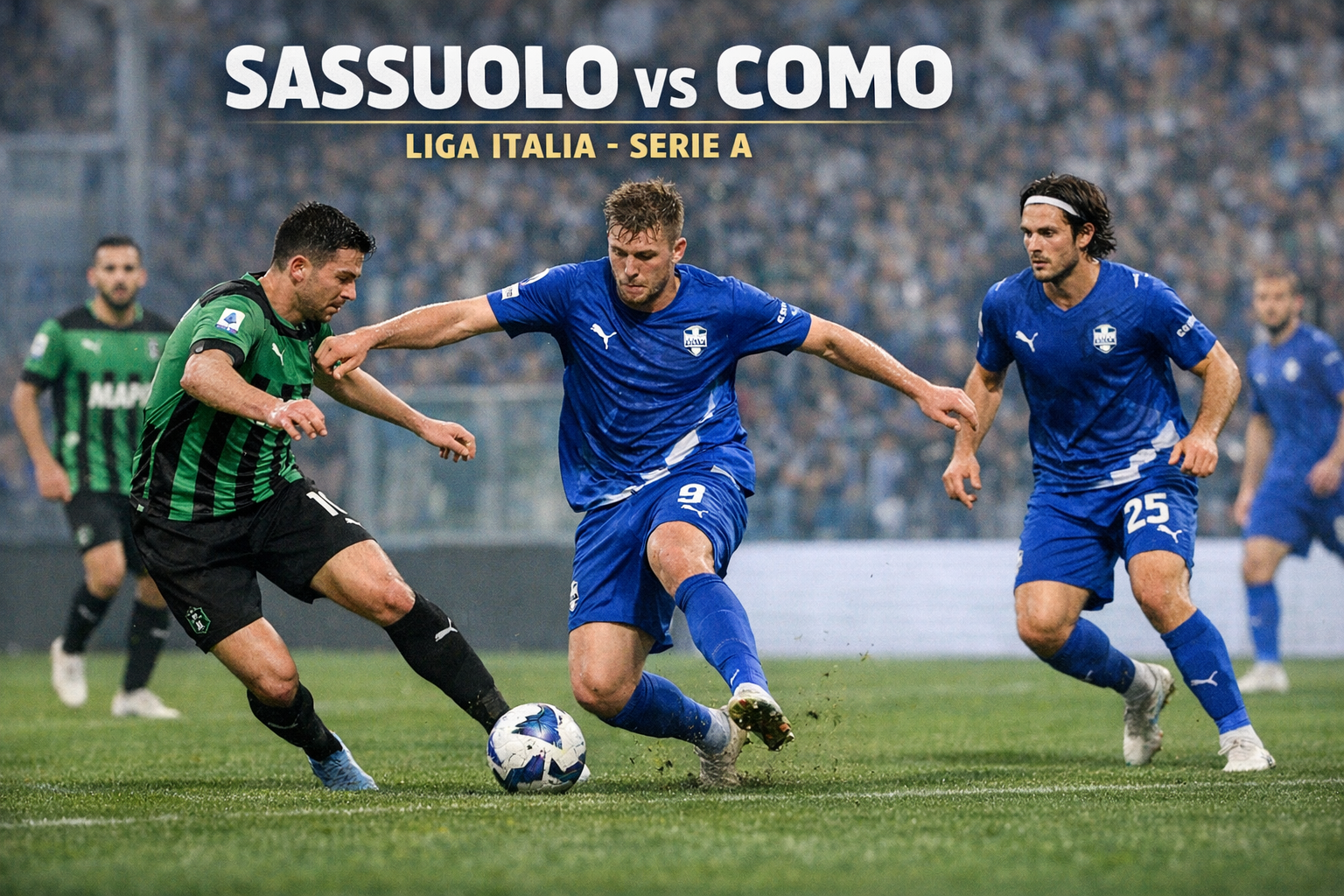 Sassuolo vs Como Liga Italia Serie A Malam Ini Pukul 23.30 WIB Live Streaming Jalalive Gratis Tanpa Ribet