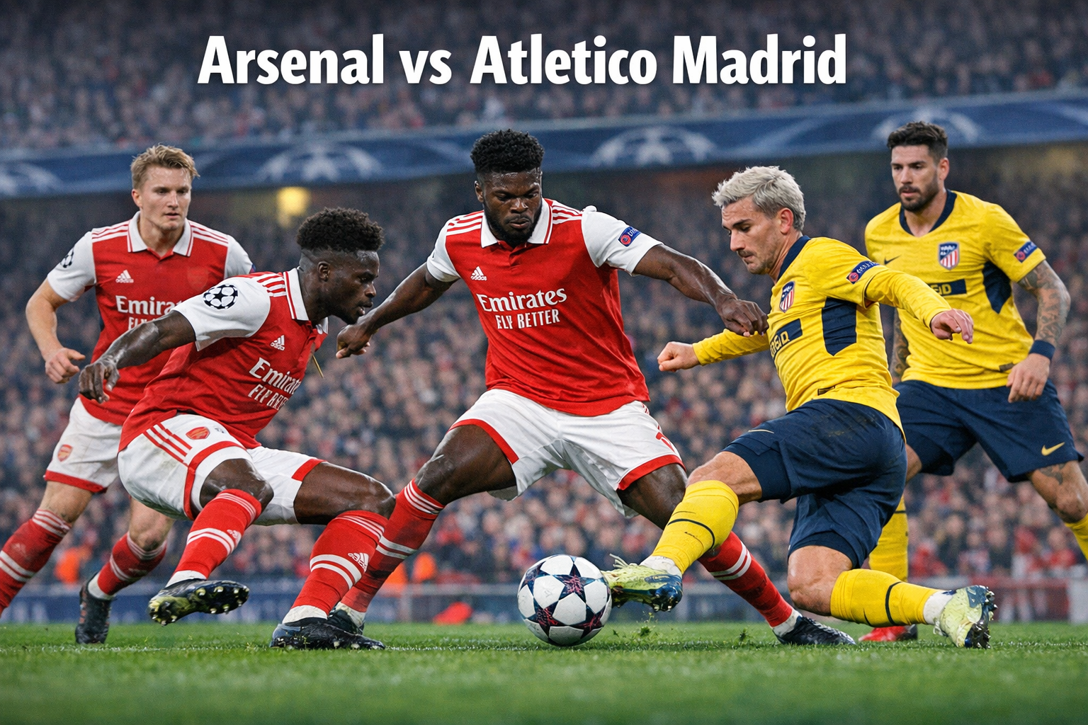 Arsenal vs Atletico Madrid Liga Champions: Skor 1-0, Jalalive Ungkap Saka Jadi Pahlawan ke Final