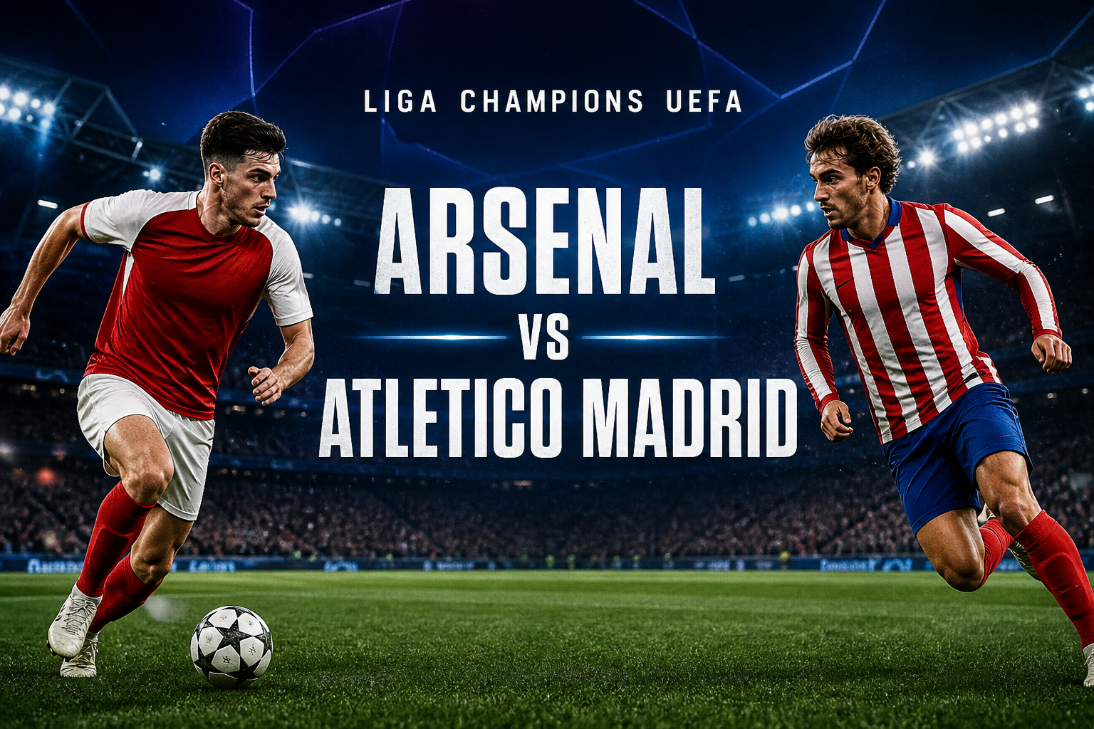 Arsenal vs Atletico Madrid Liga Champions UEFA Dini Hari Ini Pukul 02.00 WIB Jadi Magnet Besar Jalalive Malam Ini