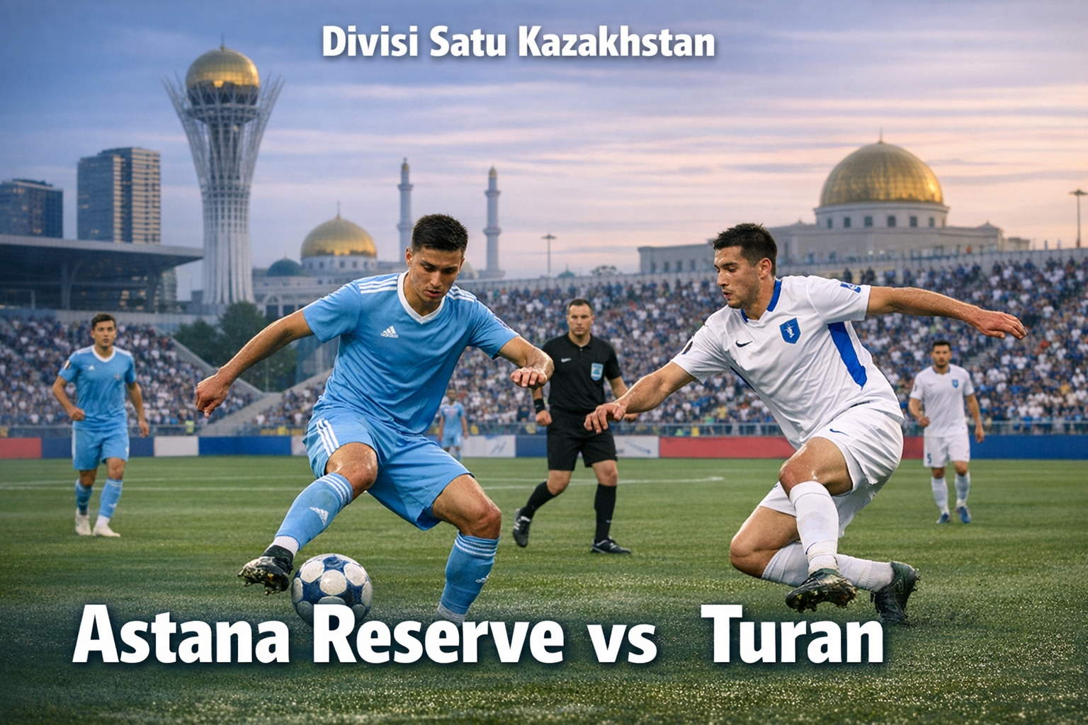 Astana Reserve vs Turan Divisi Satu Kazakhstan Sore Ini Pukul 16.00 WIB Jadi Sorotan Utama di Jalalive dengan Duel Penuh Tekanan dan Ambisi Besar