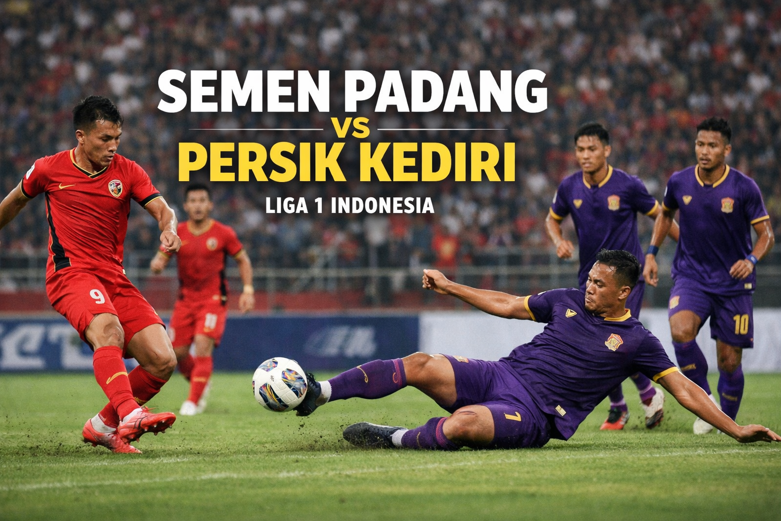 Jalalive Kupas Duel Panas Semen Padang vs Persik Kediri Liga 1 Indonesia Sore Ini Pukul 15.30 WIB yang Bisa Ubah Posisi Klasemen