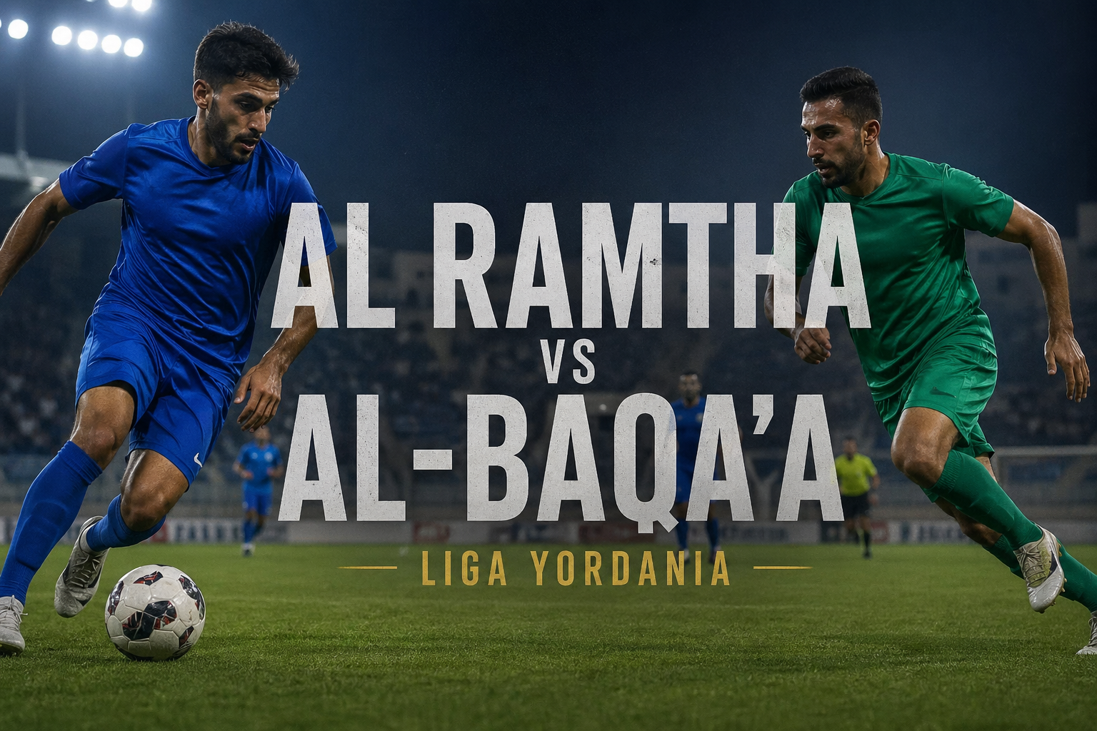 Jalalive Sajikan Duel Panas Al Ramtha vs Al-Baqa'a Liga Yordania Malam Ini Pukul 23.30 WIB dengan Sorotan Penuh Drama