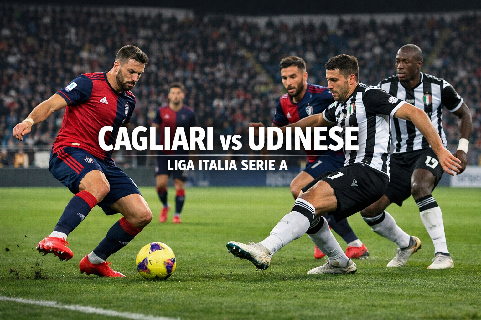 Jalalive Sajikan Duel Panas Cagliari vs Udinese Liga Italia Serie A Malam Ini Pukul 20.00 WIB - Pertarungan Sengit Penentu Posisi Klasemen