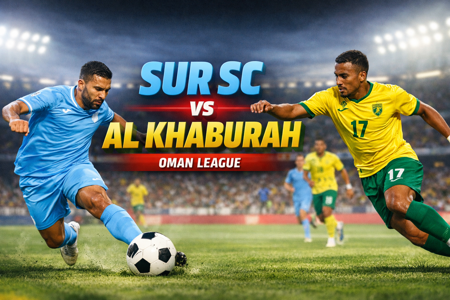 Jalalive Ungkap Atmosfer Menjelang Sur SC vs Al Khaburah Liga Oman Pukul 20.50 WIB yang Mulai Jadi Perbincangan Pendukung Tuan Rumah