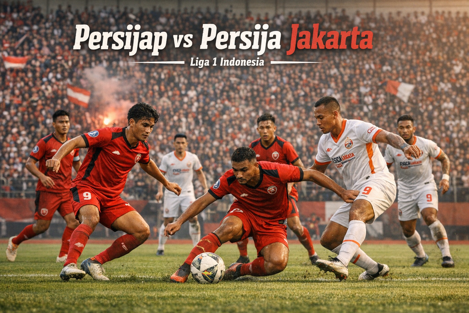 Persijap vs Persija Jakarta Liga 1 Indonesia Malam Ini Pukul 19.00 WIB di Jalalive Jadi Duel Panas Penentu Ambisi Dua Tim