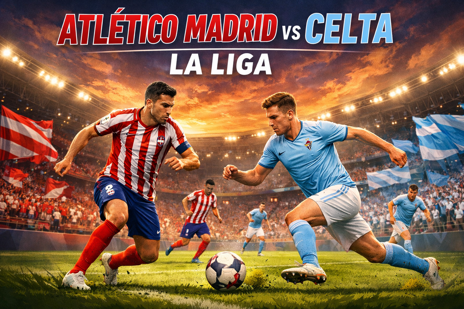 Pertandingan Seru Atletico Madrid vs Celta Vigo Malam Ini Pukul 23.30 WIB di Jalalive - Laga Sengit La Liga yang Wajib Dinantikan Pecinta Bola Spanyol