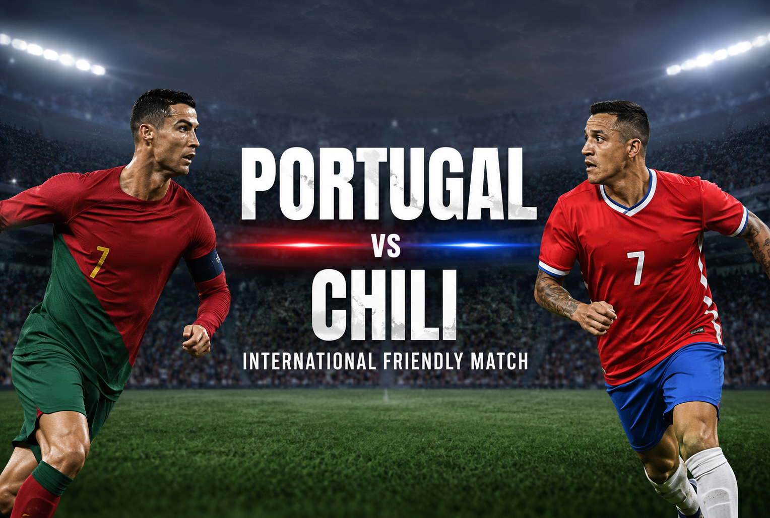 Dini Hari Ini Pukul 00.45 WIB Portugal vs Chili International Friendly Match Siap Menghadirkan Pertemuan Menarik Antar Dua Negara dengan Tradisi Sepak Bola Kuat Bersama Jalalive