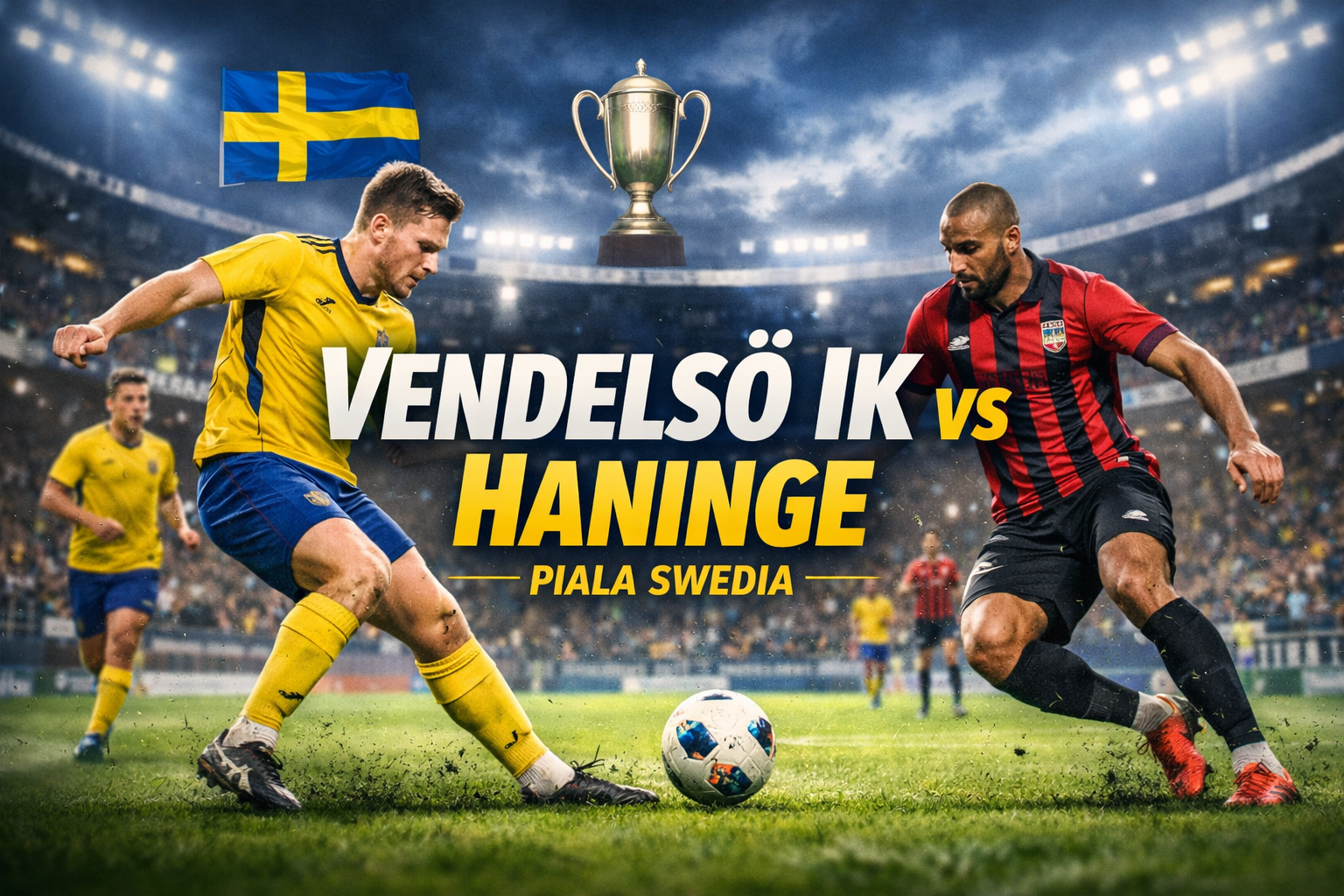 Jalalive : IFK Haninge Hajar Vendelsö IK 4-1 di Piala Swedia dan Melaju Percaya Diri ke Putaran Berikutnya