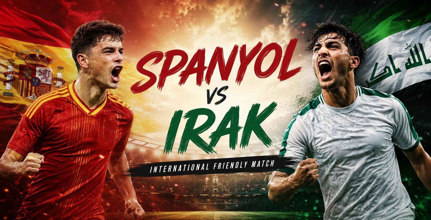 JalaLive Kupas Spanyol vs Irak International Friendly Match Dini Hari Ini Pukul 02.00 WIB - Prediksi Akurat dan Analisis Peluang Kedua Tim