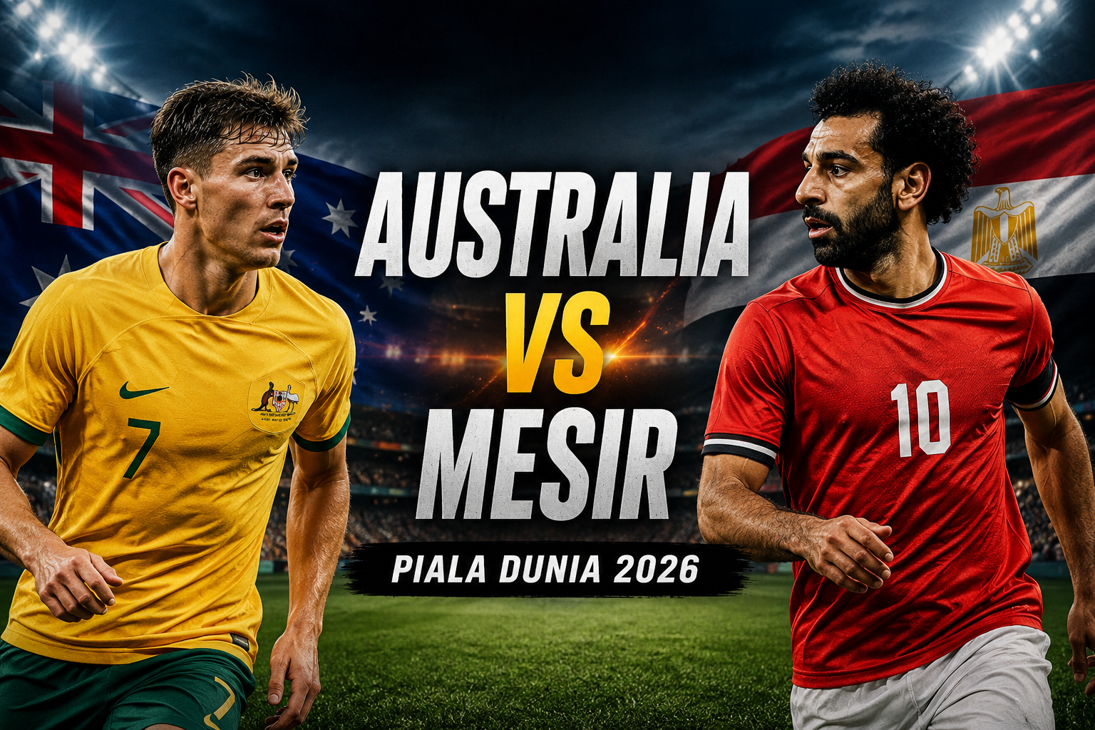 Jalalive Australia vs Mesir Piala Dunia 2026 Dini Hari Ini Pukul 01.00 WIB - Streaming Resmi Pertarungan Sengit Babak Gugur yang Paling Dinanti